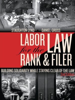 cover image of Labor Law for the Rank & Filer